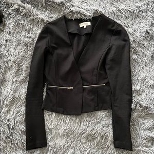 black blazer
